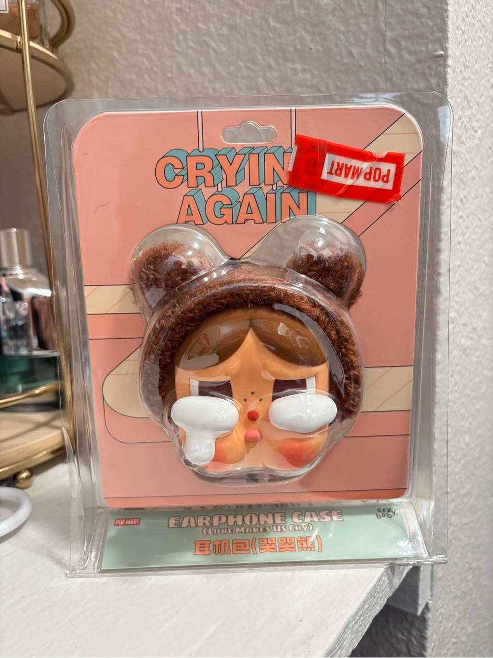 POP MART Crying over Again Earphone Case